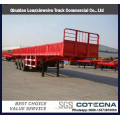 3 reboque de serviço público do caminhão da carga do leito dos eixos semi / reboque da carga semi